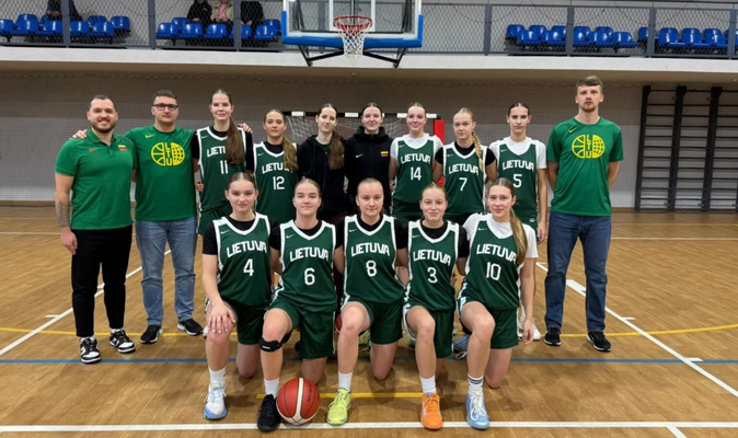 Kaune – U15 ir U16 Lietuvos rinktinės kandidačių pasiruošimas Europos čempionatui