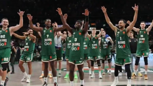 „Žalgiris“ sugrįžo į pergalių kelią: Kaune sutriuškino „Partizan“ komandą