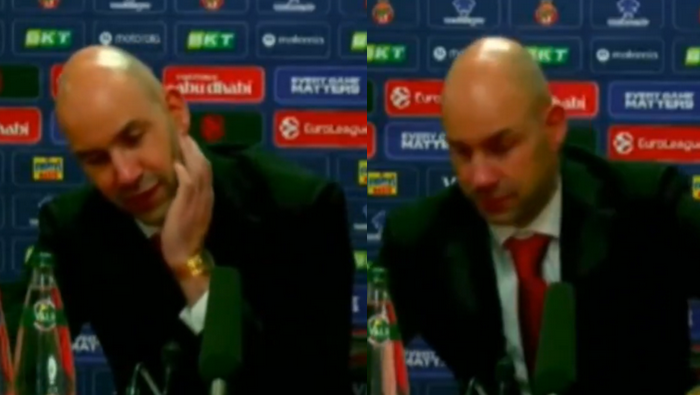 Monake - komiška V. Spanoulio spaudos konferencija (VIDEO)