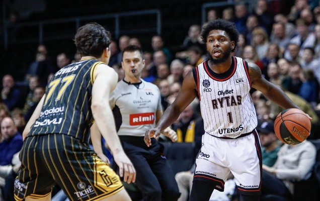 J. Walkerio ir J. Hardingo tandemas padėjo „Rytui“ tvirtai pradėti KMT ketvirtfinalį