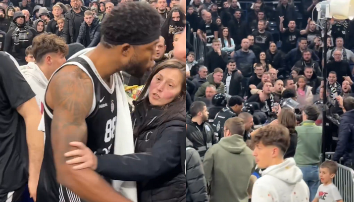 Po pralaimėjimo - T. Joneso ir „Partizan“ sirgalių konfliktas (VIDEO)