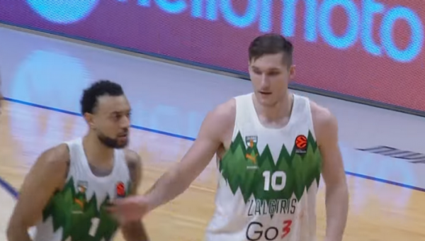 Išvyskite: efektingiausi „Žalgirio“ rungtynių epizodai prieš „Hapoel“ (VIDEO)