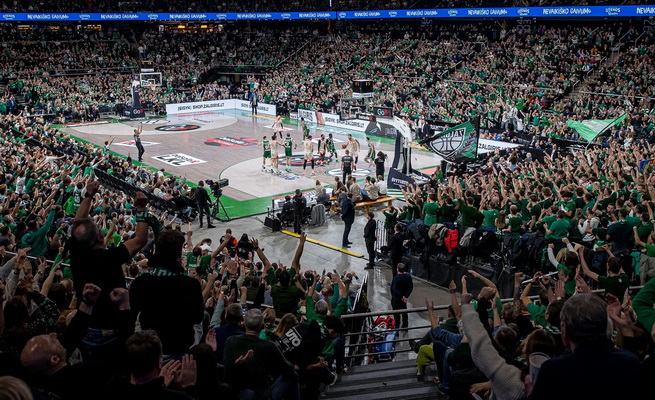 „Žalgiris“ - ketvirtas pagal lankomumą Eurolygoje