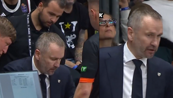 Paaiškėjo, dėl ko T. Masiulis rašė protestą mače su „Virtus“ (VIDEO)