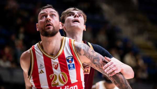 D. Motiejūnas svariai prisidėjo prie pratęstos „Crvena Zvezda“ pergalių serijos