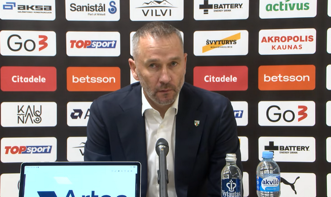 T. Masiulis: „Turime kažką pasiimti iš kiekvienų rungtynių“ (VIDEO)