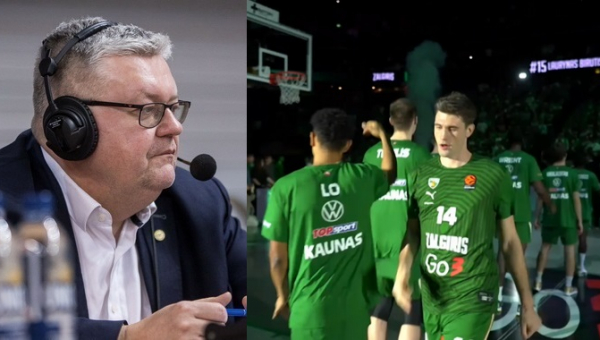 V. Čeponis prognozavo „Emporio Armani“ ir „Žalgirio“ mačo baigtį