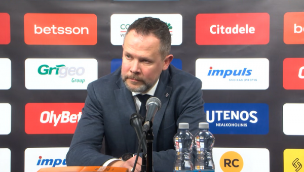 G. Žibėnas: „Mūsų komandai trūksta charakterio ir tą šiandien parodėme“