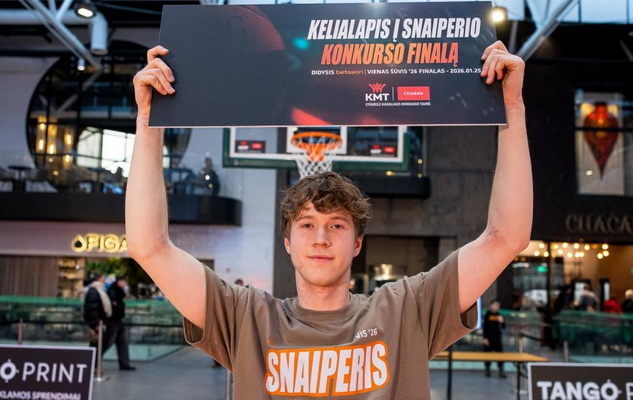 LKL snaiperio konkurse profesionalams iššūki mes 17-metis taikliarankis
