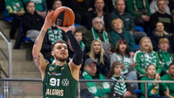 Lyderius pailsinęs „Žalgiris“ antroje pusėje įrodė pranašumą prieš kėdainiečius