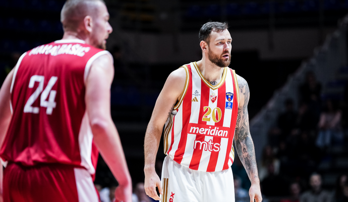 D. Motiejūnas su „Crvena Zvezda“ nugalėjo „Vienna“ klubą