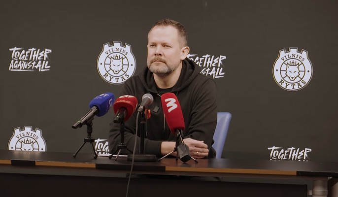 G. Žibėnas: „Atvyksta talentingiausia pogrupio komanda“ (VIDEO)