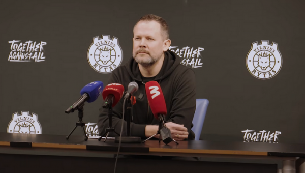 G. Žibėnas: „Atvyksta talentingiausia pogrupio komanda“ (VIDEO)