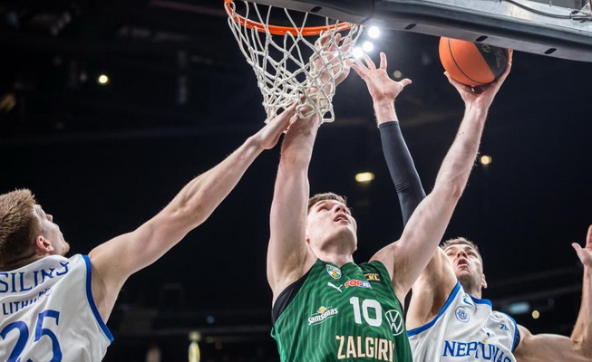 I. Brazdeikio ir Ą. Tubelio vedamas „Žalgiris“ po pertraukos palaužė „Neptūną“