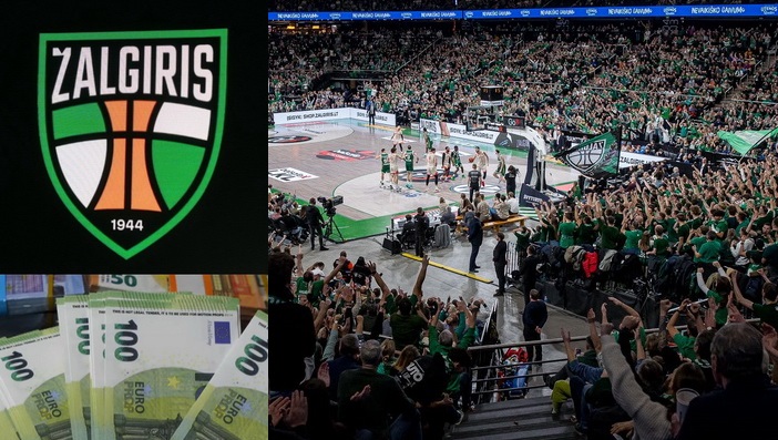 Suma verčia išsižioti: „Žalgirio“ vertė toliau intensyviai auga