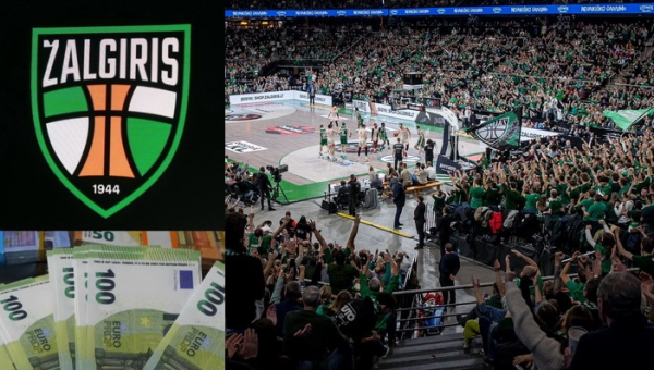 Suma verčia išsižioti: „Žalgirio“ vertė toliau intensyviai auga