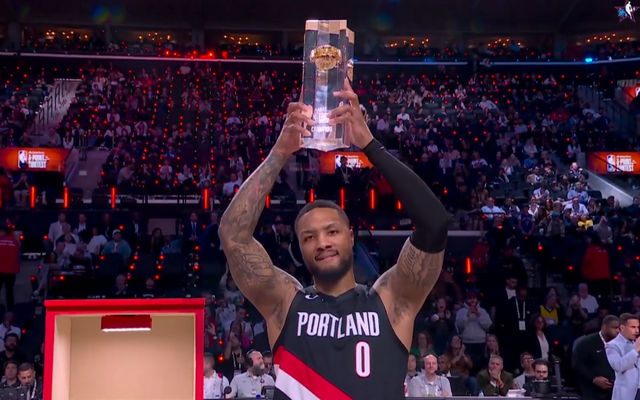 Traumuotas veteranas D. Lillardas trečią kartą triumfavo snaiperio konkurse