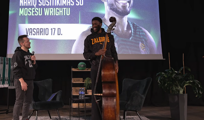 Kontrabosu nustebintas M. Wrightas – apie Dončičiaus dovaną ir susitarimą su Masiuliu