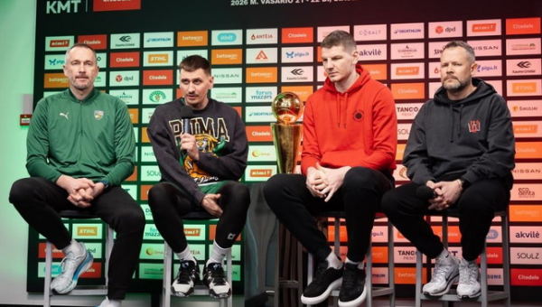 „Žalgirio“ ir „Ryto“ treneriai prieš finalą: ką palaikys T. Masiulio žmona?