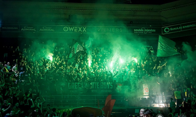 „Green White Boys“: „KMT sukasi apie rėmėjus ir lygos partnerius, o ne apie sirgalius“