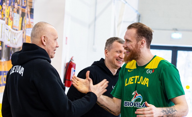 „Žalgirio“ krepšininkai atvyko į Lietuvos rinktinės stovyklą