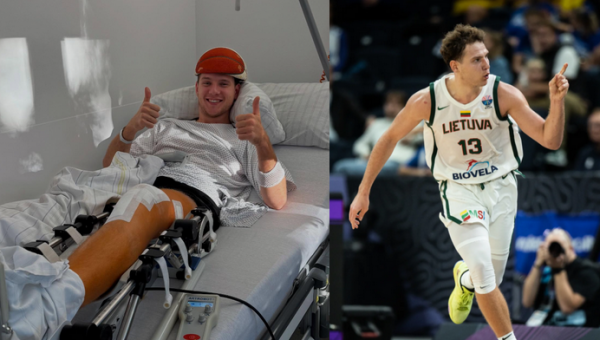 R. Jokubaitis atsigauna po traumos: aišku, kada galės vėl rungtyniauti