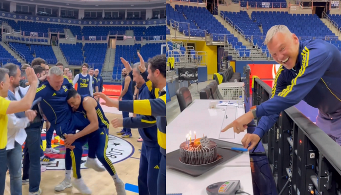 Pamatykite: „Fenerbahče“ nariai pasveikino Šarą su gimtadieniu (VIDEO)