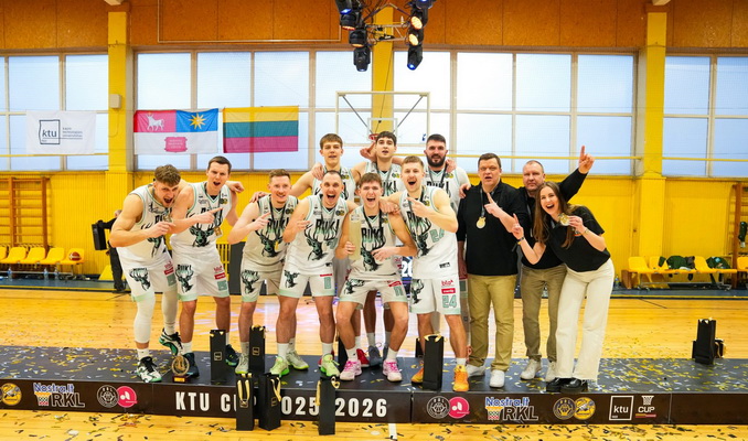 Gulbenės Buki/BJSS tapo pirmaisiais KTU taurės čempionais („KKSC-Elmis“ iškovojo bronzą)
