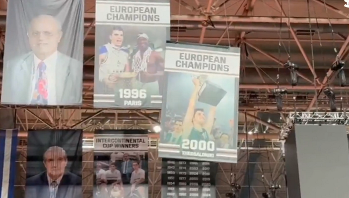 Cirkas Atėnuose: „Panathinaikos“ nukabino D. Bodirogos plakatą