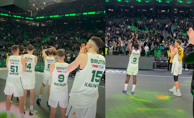 „Žalgirio“ fanai: „Skaudus pralaimėjimas, prie kurio prisidėjo ir teisėjų sprendimai“