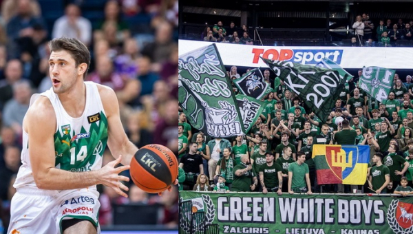 „Žalgirio“ fanai: „Slevai - pilietybę ir naują kontraktą!“