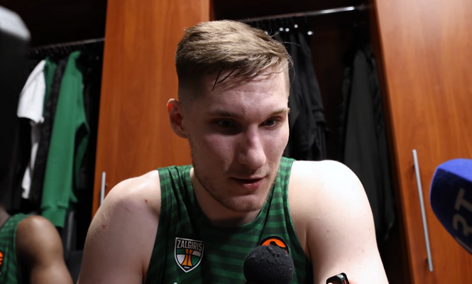 Ą. Tubelis po pergalės: „Kai atiduodi visas jėgas gynyboje, atsiriša krepšys“