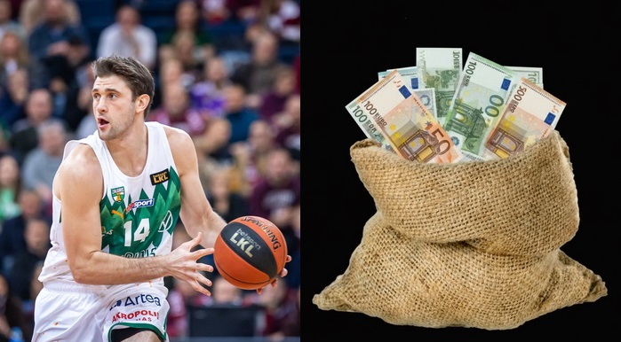 Paaiškėjo, kokiais pinigais „Žalgiris“ įtikino D. Slevą pratęsti sutartį