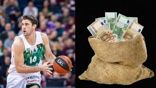 Paaiškėjo, kokiais pinigais „Žalgiris“ įtikino D. Slevą pratęsti sutartį