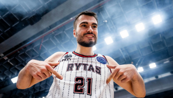 Čempionų lygos savaitės žaidėju tapo „Ryto“ puolėjas G. Masiulis (VIDEO)