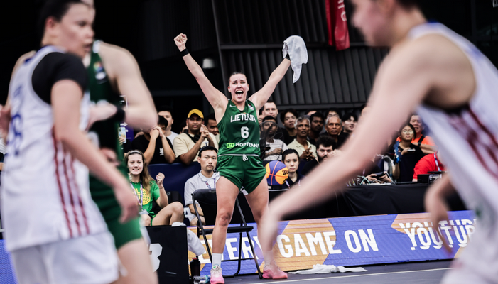 Lietuvaitės Singapūre nuskynė bilietą į pasaulio 3x3 čempionatą