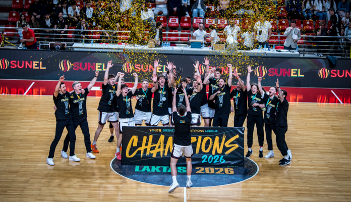 „Ryto“ jaunimas trečią kartą paeiliui triumfavo Čempionų lygos jaunimo turnyre