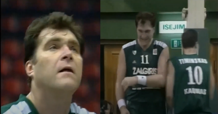 Eurolyga ištraukė archyvus: A. Sabonio žaidimo epizodai „Žalgiryje“ (VIDEO)