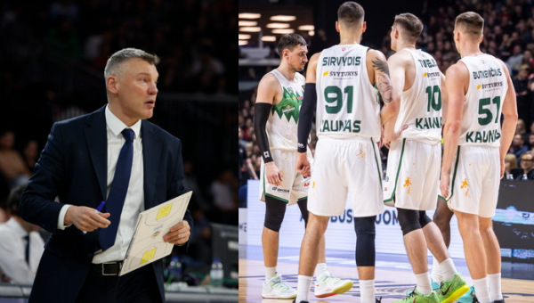 Š. Jasikevičiaus akiratyje - dar vienas lietuvis: nusitaikė į „Žalgirio“ krepšininką
