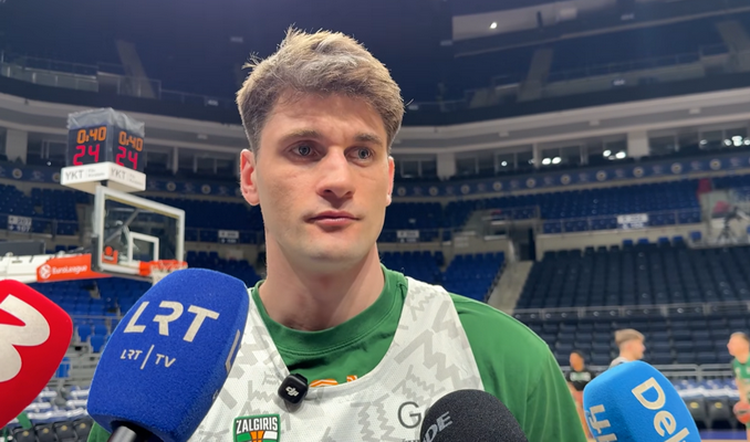 D. Sleva: „Mūsų tikslas – parsivežti bent vieną pergalę į Kauną“ (VIDEO)