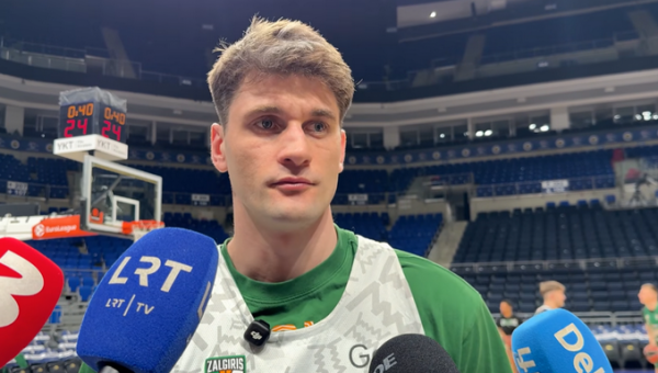 D. Sleva: „Mūsų tikslas – parsivežti bent vieną pergalę į Kauną“ (VIDEO)