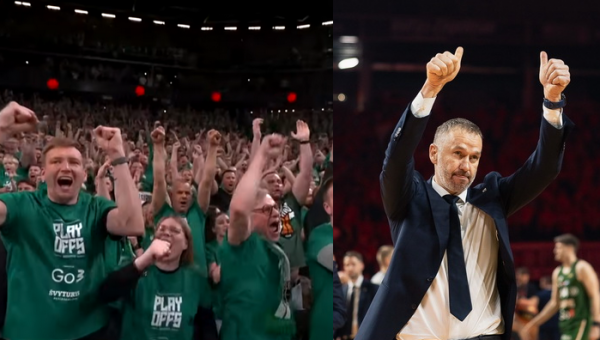 „Žalgirio“ fanai: „Masiulis padarė išvadas: kai suolelis sėdi, „Žalgiris“ laimi“