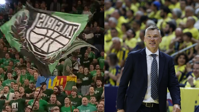 Š. Jasikevičius apie „Žalgirio“ sirgalius: „Tai parodo, koks miestas yra Kaunas“