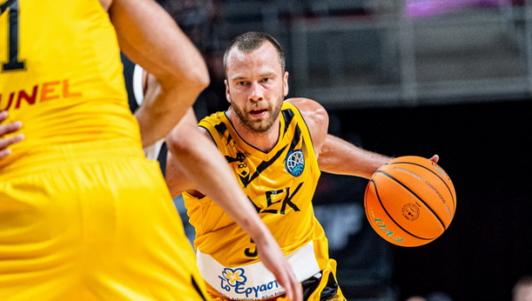 L. Lekavičius – vienas geriausių, bet pirmajame pusfinalio mače nusileista „Olympiacos“