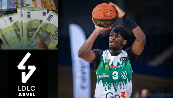 Aišku, dėl kokios sumos S. Francisco išmainė „Žalgirį“ į ASVEL 