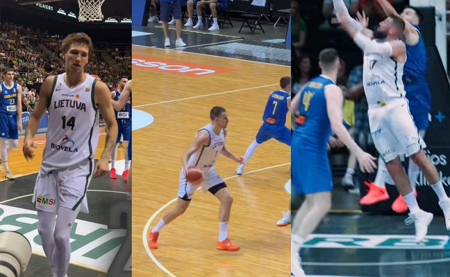 M. Buzelio ir K. Jakučionio debiutas rinktinėje pažymėtas pralaimėjimu