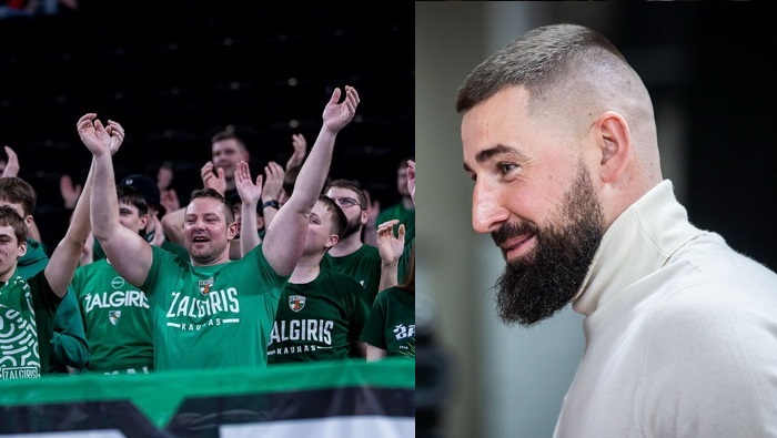 „Žalgirio“ fanų džiaugsmas dėl J. Valančiūno: „Finalo ketvertas – realus tikslas“