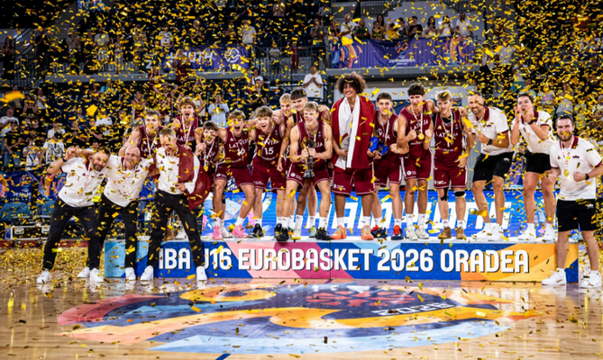 Latvijos 16-mečiai – Europos čempionai 