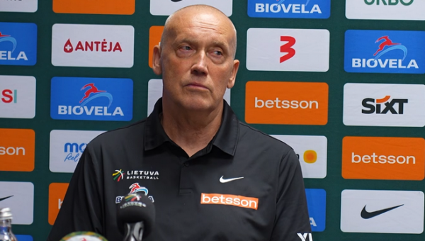 R. Kurtinaitis nesureikšmino pralaimėjimo: „Viskas yra dėsninga“ (VIDEO)