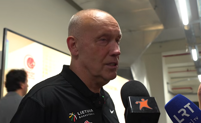 R. Kurtinaitis: „Komandai priekaištų neturiu“ (VIDEO)